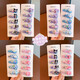 Kinder Haare Clip Girl Kulomi Haarclip Hair Accessoires Quicksand BB Clip Kopfschmuck Pons Clip 2025 neues Modell TS281-01 Pink Melody 5-teilige Set