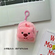 INS Bear Plush Billetera Mini Bolsa de auriculares Ultra Small Small Bag Card Card Banse Bank Pack Cadena de llave Capybara Bolsa de escuela pequeña