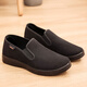 
Changxiang Huili old Beijing cloth shoes men's breathable middle-aged and elderly dad's shoes casual soft sole shoes hotel black work shoes non-slip 9922 winter waterproof cotton shoes black 39 standard code