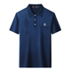 Mengtejiao Seda brillante de seda masculina Camiseta de manga corta Mulberry Seda suelta ropa transpirable Fashion's Fashion M-838-Borang XL 175 [recomendado 130-150Jin [Jin equivale a 0.5 kg] desgaste]