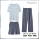 Modal algodón Pajamas Pajamas para hombres Summer de verano de manga corta trajes portátiles portátiles ropa para el hogar