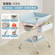 HoneySeed Tragbar/Honeyadad Child Badewanne integriertes multifunktionales Neugeborenen-Baby-Windelbasis grau (150 bis 165 cm Höhe)