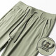 Emporio Armani Break Code 2025 Pantalones casuales para hombres Pantalones de seda delgada de verano Summer delgados Pantalones deportivos delgados rectos y de moda