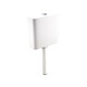 Jiumu Home Baño Inicio de cuclillas tipo cuclillas con tanque de agua 14099 Esmalte Curva de agua fácil de limpiar Front Firora Blanca Photo Vip Privilegio Disfrute de descuento