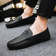 Lexi Beilu 2025 Doudou zapatos de cuero de moda para hombres zapatos de negocios casuales de cuero d826 marrón 39