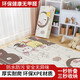 宝宝爬爬垫爬行垫游戏双面XPE折叠垫游戏垫加厚【图案随机】 花色随机 包边180*200*2.0