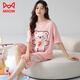 Cat Man (Miiow) Fett-Pyjamas für Frauen im Sommer Cotton Cason Rund Hals kurzärmelige Hauskleidung Fett mm extra großer Größe 6xl240jin [Jin ist gleich 0,5 kg] 260jin [Jin gleich 0,5 kg] qdx719# kurzärmlige Hose m [80-100jin [Jin Equala 0,5 kg].