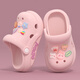Cartoon Rabbit Chaussures de trous pour femmes avec une plage épaisse de plage pour enfants non glissant Sandales pour les filles, fille, 2988 Crystal Rabbit / Beak 19,5 30-31 Convient pour les pieds longueur 19 cm