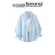 Weave -Verlust 2025 Casual Blue Striped Hemd Top Unterwäsche Schlinge Weste mit hoher Taille schlanke Füße Jeans Set M826# Blue Jeans 2xl groß