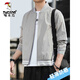 Woodpecker (TUCANO) 2025 new sunscreen clothes for men's summer breathable jacket thin casual and versatile youth outdoor ice silk jacket 9858 meters apricot summer thin XL