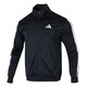 Adidas Jacket Hombres 25 Summer New Sportswear Fitness Entrenamiento Carriendo ejercicio Casual Wathed Chaqueta Top Ji8816/Negro/Blanco M