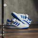 Adidas Clover Forum Blau und Weiß Klassiker Casual Sports Schuhe FZ5627/FY6796 Offizielles Flaggschiff IF2694 39