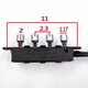 
Yinuo original range hood accessories 701 switch button assembly 601 key two-speed four-key hood key cap