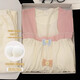 Hualin Fashion Jacquard Pyjamas für Frauen Lang Ärmel können an der Außenseite von Princess Style Home Clothing Set 691-1 Pulver mit Brustpolster 170 m getragen werden