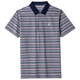 
Mengtejiao men's short-sleeved T-shirt mulberry silk middle-aged father's business casual striped lapel top N7003-green XL 175 suitable for 125-145Jin [Jin equals 0.5 kg]