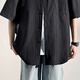 NASA Marvel Short à manches à manches courtes Mentes à manches à manches à manches moyens d'âge moyen et jeune chemise Summer Men's Summer Casual Casual White XL