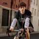 
Li Ning (LI-NING) quick-drying T-shirt丨Anti-bacterial short-sleeved men and women same style outdoor T summer cotton simple washable short-sleeved sports top [Knitted cotton couple model 695] Black-9 2XL