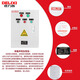 Delixi fan motor control box original cabinet 380V single-speed smoke exhaust household start-stop linkage accident two-speed (economical model) three-phase motor thermal protection 4KW economical model (short circuit/overload protection)