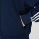 Adidas Clover 2025 New Men's Knitted Jacket Sports Casual Stand Collar Jacket IR9893/Blue XL