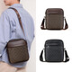 Nuevo bolso de hombro de moda bolso para hombres de alta gama viajero de campo cruzado bolso de hombro en la impresión de presbyop bolso cuadrado pequeño negro