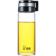 
HEENOOR HEENOOR Glass single-layer thickened filter tea cup for men and women large capacity portable water cup outdoor plastic cup glass: 6075-480ML+ cup set cup brush 360ML-695ML