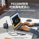 Green Network Tipo-C Docking Dock USB-C Converter Thunderbolt 4 Docking Dock Thunderbolt 3 Divider HDMI Cable Network Adapter Hub Universal MacBook Laptop iPad Tablet 10-in-1 [HDMI+VGA+Tarjeta de red+audio] 15601