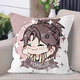Niedliche Pagode Eternal Killing Kissen Hu Tao Hu Wei yu linglong Anime periphere Charaktere Square Kissen Geburtstagsgeschenk D679 Gu Qinghan 45*45 cm + doppelseitiges Muster + Kissenkernkern