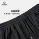 Men's summer sports shorts American basketball pants loose training fitness breathable casual knitted five-quarter pants pure white 4XL /195