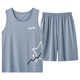 Langsha Pajamas Summer Modal de seda Modal de seda pantalones cortos de chaleco de seda Adolescente de gran tamaño Maneveless Home Clothing 2025 Nuevo F-9207 L Tamaño único