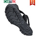 Cartelo (Cartelo) importé du Vietnam Baotou Herringbone Sandals Sandales à double usage Chaussures de plage pour hommes pour l'usure en plein air en pêche d'été et en conduisant le long du ruisseau noir 5155 Baotou Sandales à double usage 41