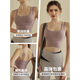 
ME FEELING Sports Underwear for Women Running Shock-proof Gathering Anti-sagging High-intensity Fitness Yoga Suit Integrated Beauty Vest Bra
