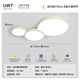 Les Lighting NVC Volles Spektrum Wohnzimmer Leuchte Deckenleuchte cremige Luftatmosphärische Haupt -1W RA9711