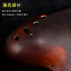 雅的【yadi/雅的】A降E三管陶笛重吹型提升款熏烧演奏型3管乐器 A降E调三管陶笛【重吹演奏型_】