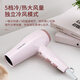 Kangfu hair dryer household high power hot and cold air foldable portable barber shop high wind hair dryer electric dryer KF-3130 pink