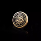 Kerla Old Phoenix Gold Store Brosche Herrenanzug Accessoires Herrenarbeitswarenkragen Brosche Pin Kleidung Halsknopf