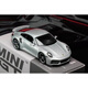 Mini GT Car Model 1:64 Porsche 911 Modèle de voiture en alliage Silver Turbo S [1/64 MINIGT Modèle complet # 695 Donnez une boîte de protection pour animaux de compagnie et de petits cadeaux