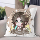 Niedliche Pagode Eternal Killing Kissen Hu Tao Hu Wei yu linglong Anime periphere Charaktere Square Kissen Geburtstagsgeschenk D679 Gu Qinghan 45*45 cm + doppelseitiges Muster + Kissenkernkern