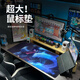 鼠标垫超大火影忍者桌垫动漫电竞电脑键盘垫秽土班男生家用滑鼠垫 初始班 JH-727【锁边防滑可水洗】 否 3mm 1000x500mm