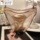 Pájaros carpinteros huecos de malla sexy bragas de encaje para mujeres tentadoras calientes calados medio-butt algodón de algodón transpirable verde 695b talla individual
