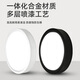 Biuyum ultra-thin surface-mounted downlight, round LED small ceiling installation, ceiling light, aisle light, entrance corridor, entrance ceiling spotlight, white-30W-white light
