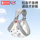 Xin'ans Baby-Holding-Artefaktkabelbaum, befreiende Hände, Neugeborene, Frontbabys, Kinder, einfache Gurte, horizontale Umarmungen [Ice Seide atmungsaktiv] Gray-Fubao Menglong