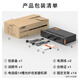netLINK fiber optic transceiver rack 14-slot standard 19-inch 2U chassis Desktop photoelectric converter frame Dual power supply redundancy Telecom grade HTB-14AC/D One