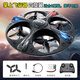 Soucoupe volante avion OVNI avion télécommandé pour enfants ballon volant drone à quatre axes suspension intelligente jouet garçon soucoupe volante OVNI lumières colorées + hauteur fixe + batterie à trois modules stunt flip