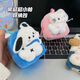 INS Bear Plush Billetera Mini Bolsa de auriculares Ultra Small Small Bag Card Card Banse Bank Pack Cadena de llave Capybara Bolsa de escuela pequeña