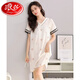 Langsha 2025 Nightgown Women's Summer's Summer Pajams Платье для женского летнего эмуляции Silk Silk Summ