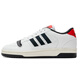 Adidas Herrenschuhe 25 Sommer neue Sportschuhe atmungsaktive Top -Basketballschuhe trendy lässige Freizeitschuhe Skateboardschuhe Männer KK1283/Weiß/Schwarz/Rot/Spot Speed ​​Delivery 45 (280 mm)