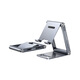Green Connect Mobile Phone Stand Bureau Tablette paresseuse universelle Angle portable pliable Angle Louting Metal Live Broadcast Network LP661 [Téléphone mobile de la caméra de relève de plancher] - (15916
