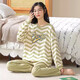 Lexi Beiyi Pajamas para mujeres Spring y Autumn Cotton Cartoon Linte Ropa de ropa para el hogar Wear afuera 673b 170 m 150-158cm 80-95Jin [Jin equivale a 0.5 kg]