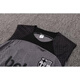 Duxizhe (Duxizhe) Barcelone Gray-Black Football Training Sleach Gest Jersey 2223 Men's Cost Printing Printing Printing Running Sports Uniforme Grey-Black Vest Top S