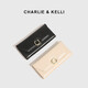 CHARLIE / KELLI official website CK light luxury bag women's bag fashionable long wallet women's 2025 new coin wallet card bag clutch off white [520 gifts]